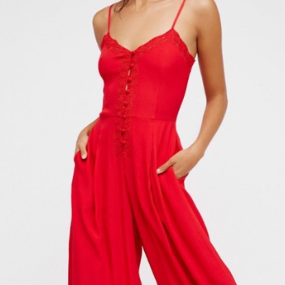 Red Jumper from Free People.